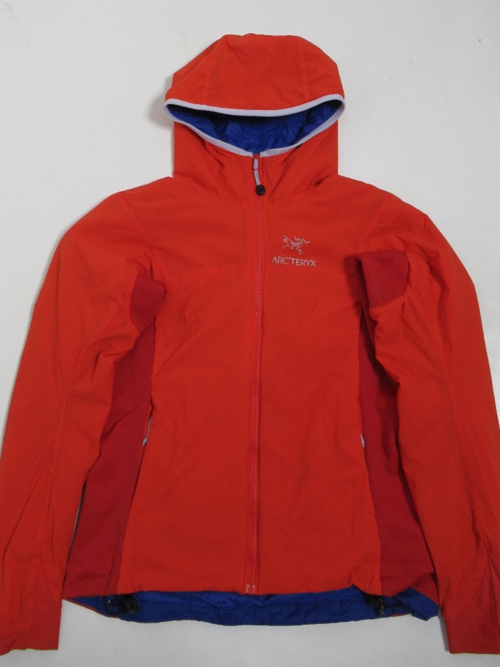 Arc'teryx Women's Atom LT Hoody Jacket Red Blue Size M